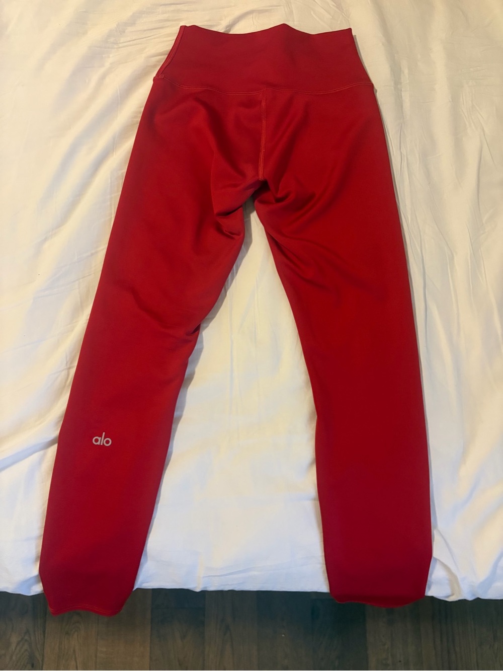 ALO Yoga Red High-Waist Leggings